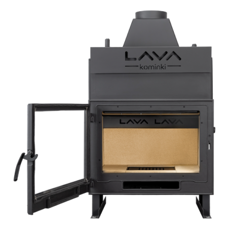 Insert de cheminée bouilleur LAVA TKL BASE PANORAMA 20 kW – Circuit fermé