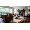 Insert de cheminée bouilleur LAVA TK TREND 17 kW – Circuit fermé (2,5 bars)