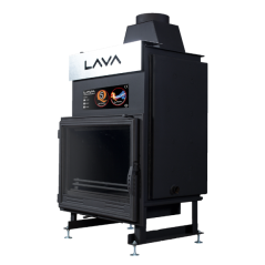 Insert de cheminée bouilleur LAVA PLUS 22 PL – Vitre plane – 22 kW