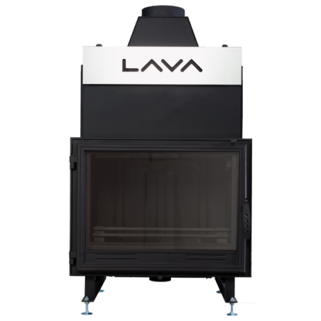 Insert de cheminée bouilleur LAVA PLUS 22 PL – Vitre plane – 22 kW