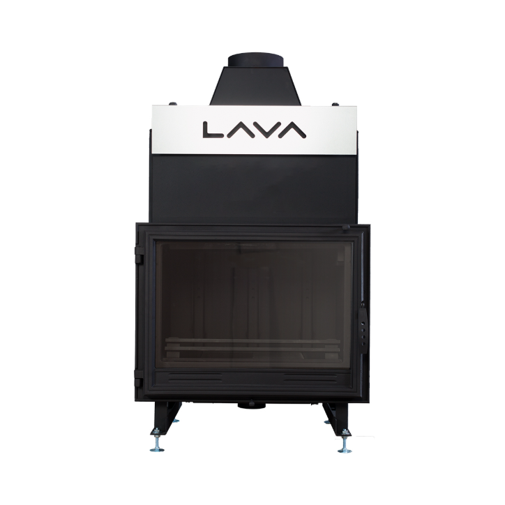 Insert de cheminée bouilleur LAVA PLUS 22 PL – Vitre plane – 22 kW