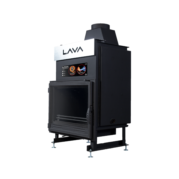 Insert de cheminée bouilleur LAVA TK TREND 17 kW – Circuit ouvert (1 bar)