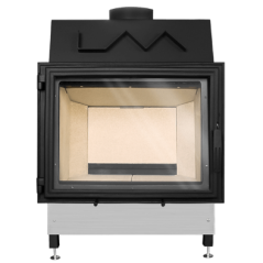 Insert de cheminée LAVA LUMINA CLARA 12 kW – Façade en fonte – Compatible VMC double flux