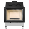 Insert de cheminée LAVA LUMINA CLARA 12 kW – Façade en fonte – Compatible VMC double flux