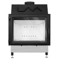 Insert de cheminée LAVA LUMINA CLARA 12 kW – Façade en fonte – Compatible VMC double flux