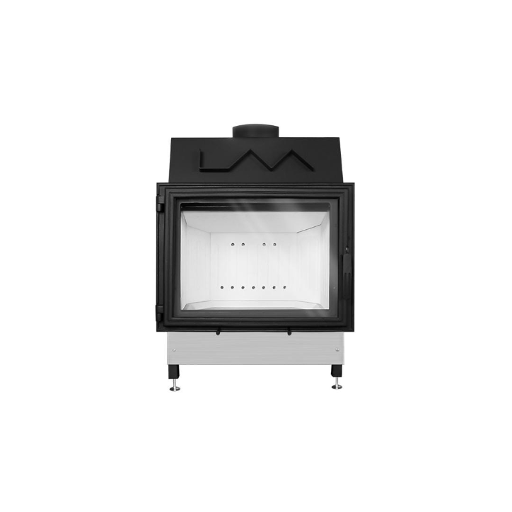Insert de cheminée LAVA LUMINA CLARA 12 kW – Façade en fonte – Compatible VMC double flux Insert de cheminée LAVA LUMINA CLARA 12 kW – Façade en fonte – Compatible VMC double flux