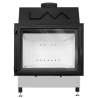 Insert de cheminée LAVA LUMINA CLARA 12 kW – Façade en fonte – Compatible VMC double flux