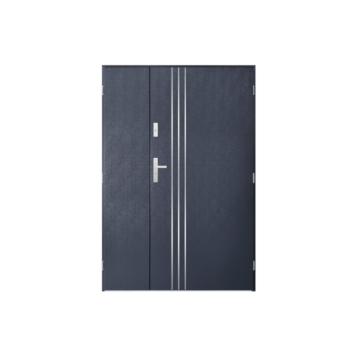 Porte d'entrée double GAMO 120x200 cm anthracite