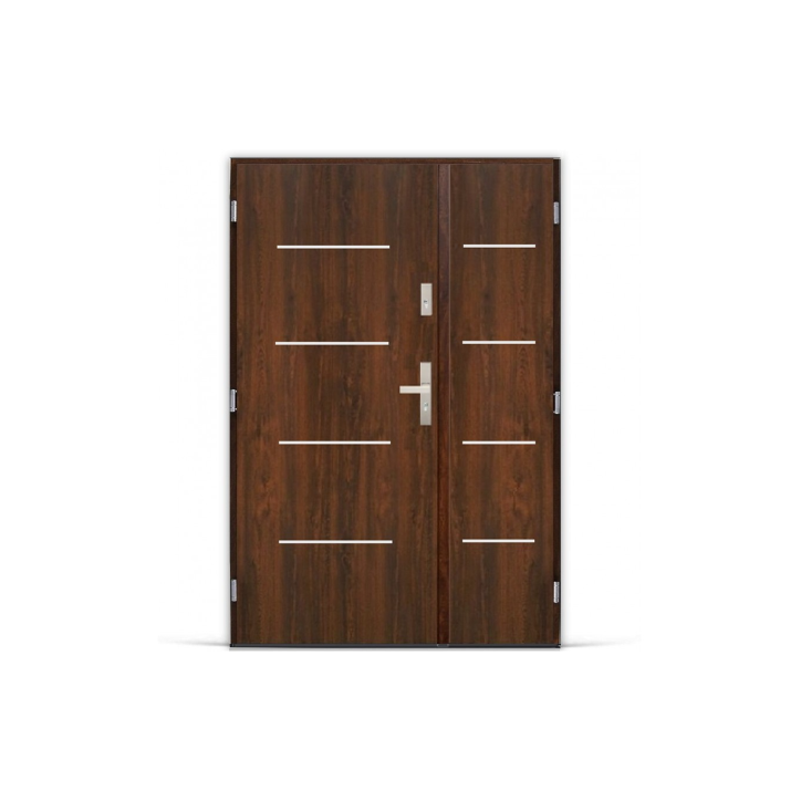Porte d'entrée double MADRID 120 cm - 90x30 cm en plusieurs couleurs