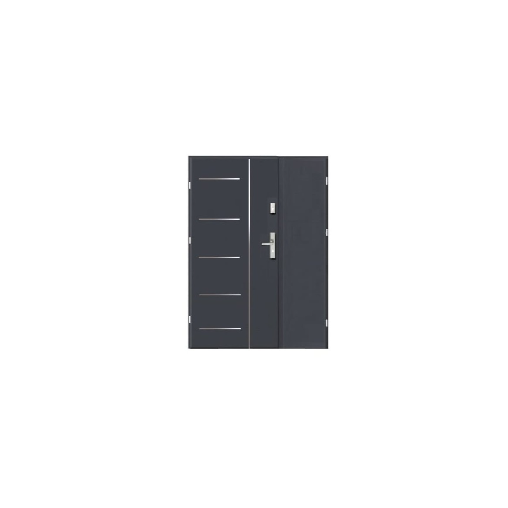 Porte d'entrée double Future 120 cm - 90x30 cm en plusieurs couleurs