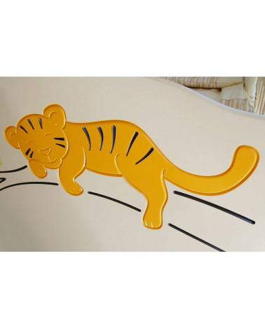 Porte d'entrée double LYNX 120x200 cm blanc