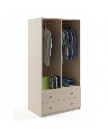 Porte d'entrée double LYNX 130 cm béton