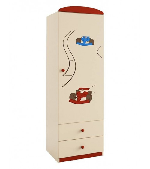 Porte d'entrée double DIZAR 130x200 cm noyer