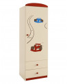 Porte d'entrée double DIZAR 130x200 cm noyer