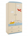 Porte d'entrée double Nérée - 130/140/150x208cm