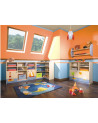 Porte d'entrée double Alaric - 130/140/150x208cm