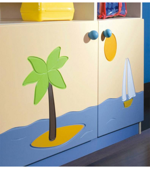 Porte d'entrée double Eulalie - 130/140/150x208cm