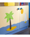 Porte d'entrée double Eulalie - 130/140/150x208cm