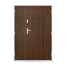Porte d'entrée double Anselme - 130/140/150x208cm