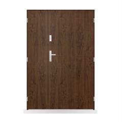 Porte d'entrée double Azélie - 130/140/150x208cm