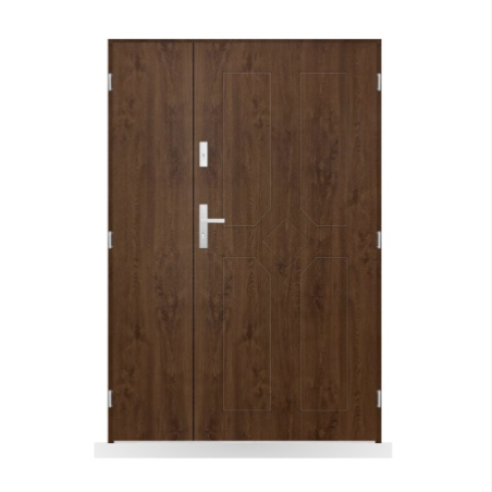 Porte d'entrée double Azélie - 130/140/150x208cm