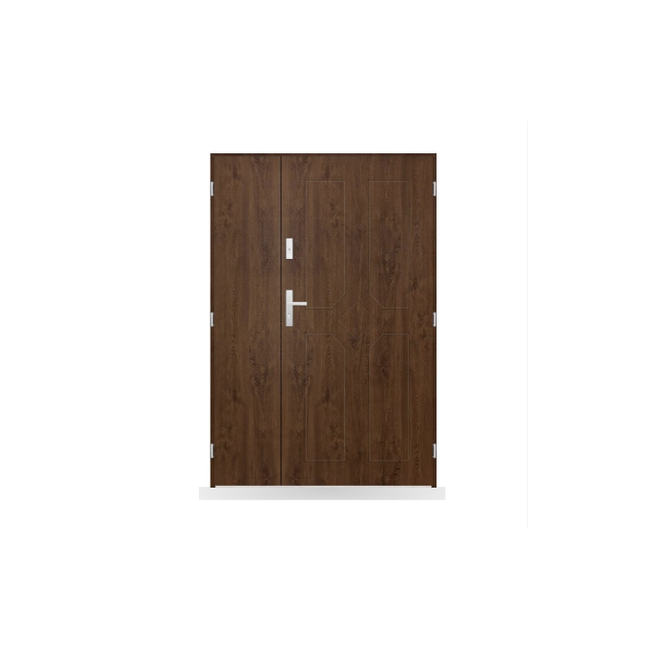 Porte d'entrée double Azélie - 130/140/150x208cm