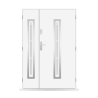 Porte d'entrée double Isolde - 130/140/150x208cm