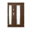 Porte d'entrée double Amaury - 130/140/150x208cm