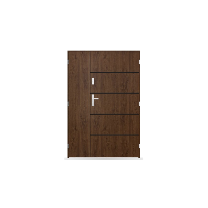 Porte d'entrée double Soline - 130/140/150x208cm
