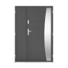 Porte d'entrée double Théophane - 130/140/150x208cm
