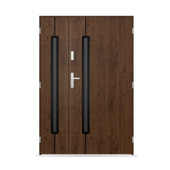 Porte d'entrée double Ysée - 130/140/150x208cm