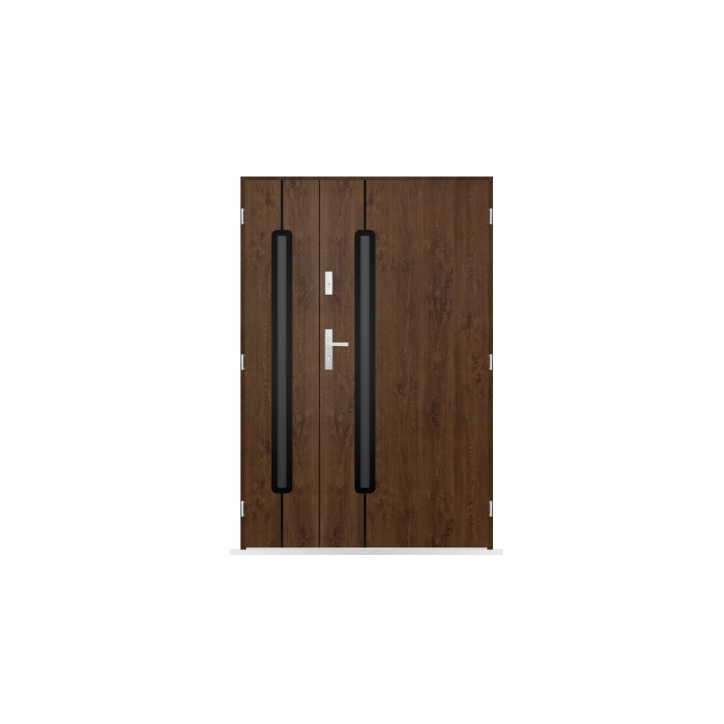 Porte d'entrée double Ysée - 130/140/150x208cm