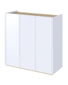 Buffet blanc brillant Facile - 95 cm