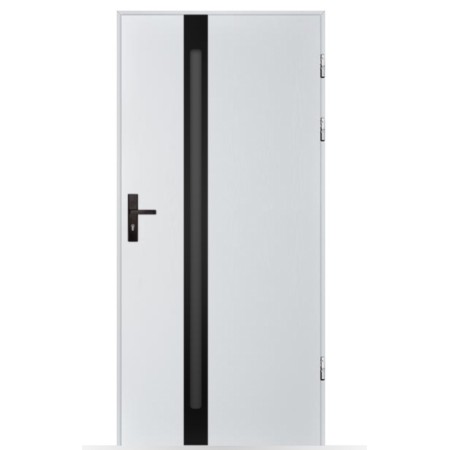 Porte d'entrée Pauline 80/90cm en acier