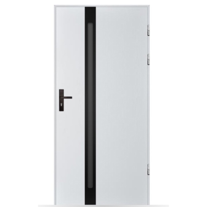 Porte d'entrée Pauline 80/90cm en acier