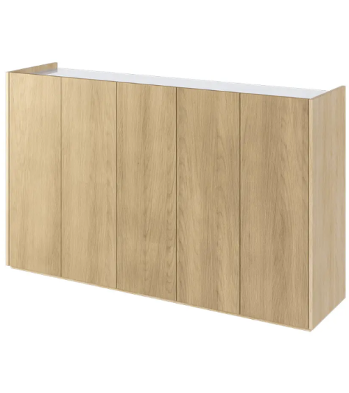 Buffet Facile chêne scandi - 156cm