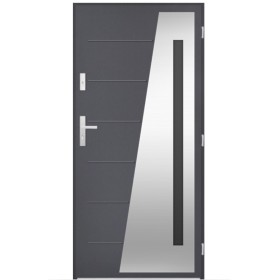 Porte d'entrée Adèle 80/90/100cm en acier