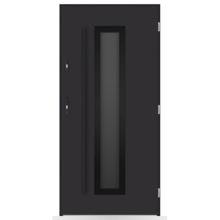 Porte d'entrée Célia 80/90/100cm en acier