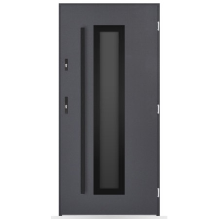 Porte d'entrée Célia 80/90/100cm en acier