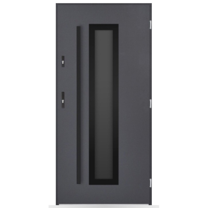 Porte d'entrée Célia 80/90/100cm en acier