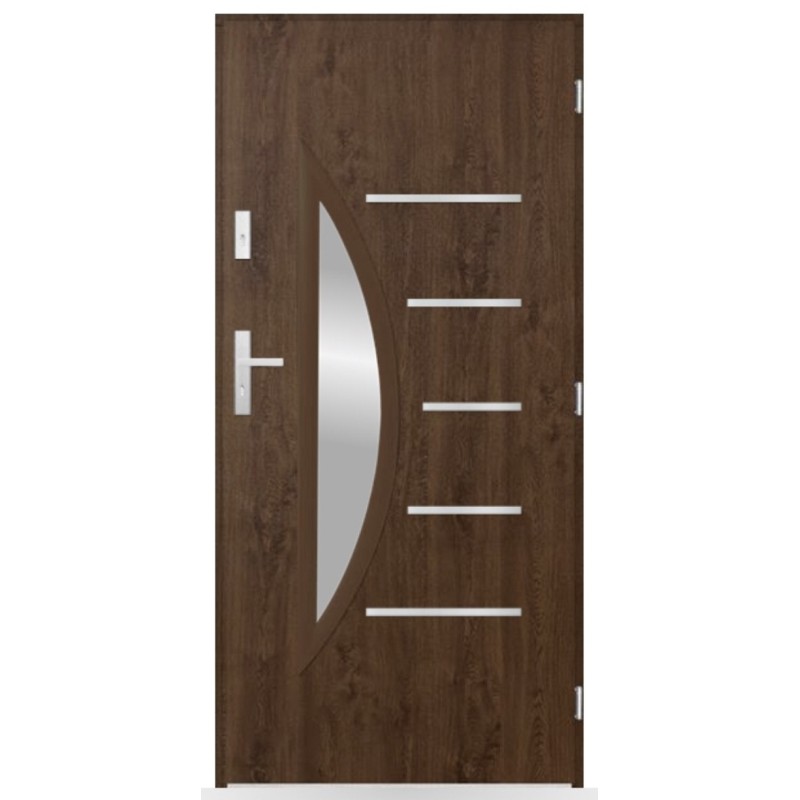 Porte d'entrée Inès 80/90/100cm en acier