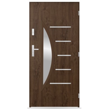 Porte d'entrée Inès 80/90/100cm en acier