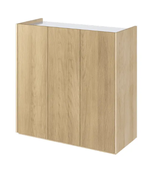 Buffet Facile chêne scandinave - 95 cm