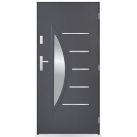 Porte d'entrée Inès 80/90/100cm en acier