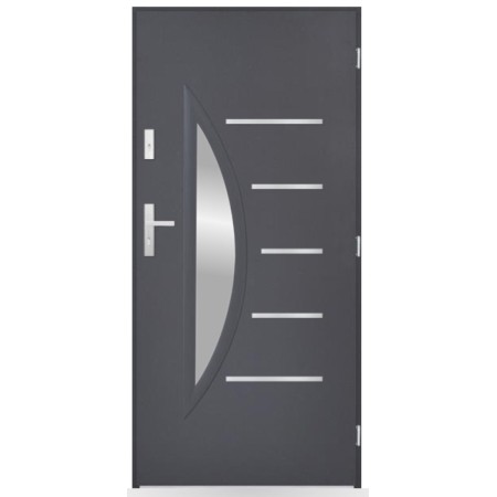 Porte d'entrée Inès 80/90/100cm en acier