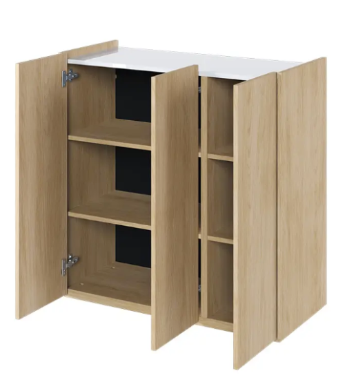 Buffet Facile chêne scandinave - 95 cm