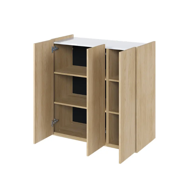 Buffet Facile chêne scandinave - 95 cm