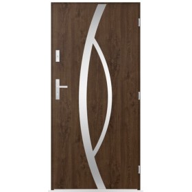 Porte d'entrée Hugues 80/90/100cm en acier