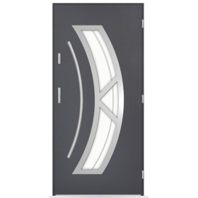 Porte d'entrée Isabelle 80/90/100cm en acier