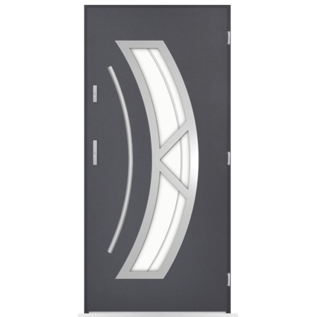 Porte d'entrée Isabelle 80/90/100cm en acier